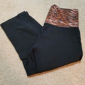 Pink Victorias Secret Cropped Pants Yoga